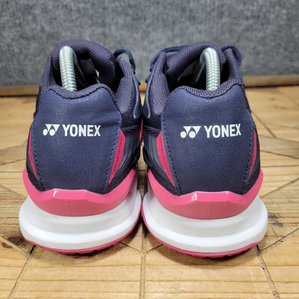 Yonex Power Cushion ECLIPSION 4 Clay Women's 9.5 Navy Pink Tennis Shoes Sports - Picture 7 of 14